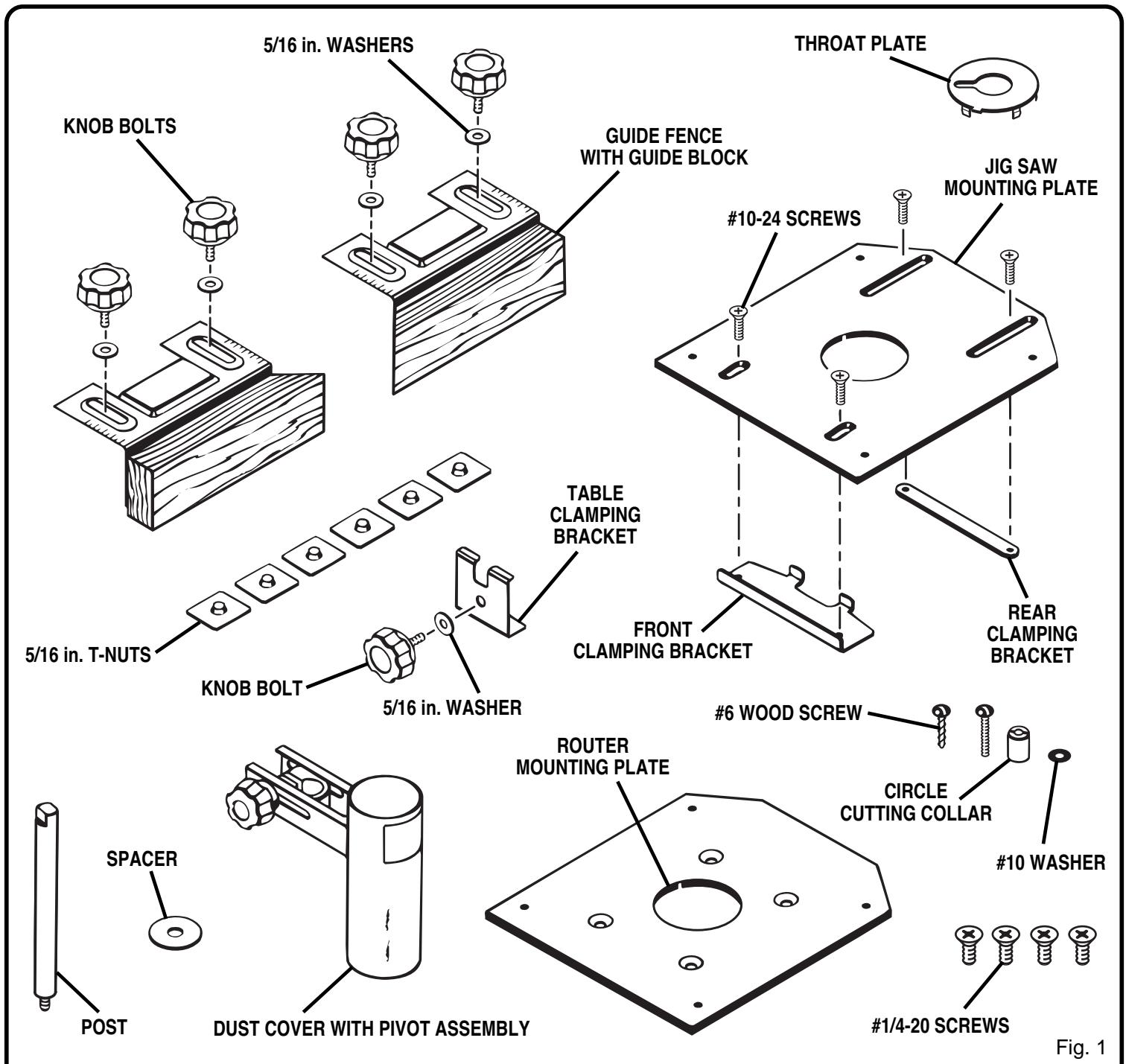 RYOBI 495 - WARNING: - 1