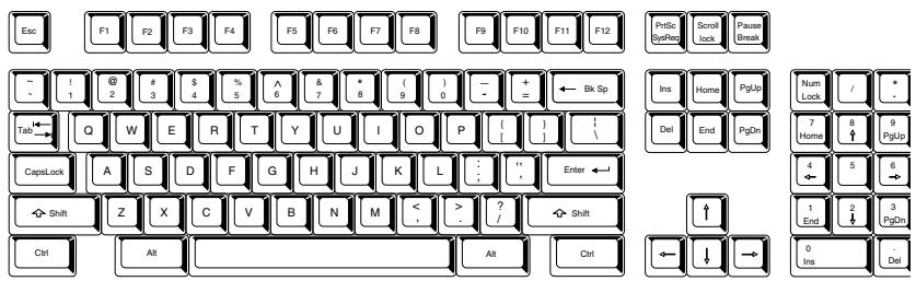 TOSHIBA PM300 - Emulating keys on enhanced keyboard - 1
