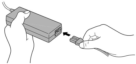TOSHIBA QF10 - Connecting the AC adaptor - 2