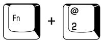 TOSHIBA QF10 - Hot keys - 18