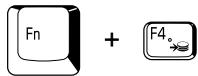 TOSHIBA QF10 - Hot keys - 7
