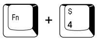 TOSHIBA QF10 - Hot keys - 20