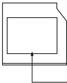 TOSHIBA QF10 - Location of the required label - 1