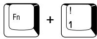 TOSHIBA QF10 - Hot keys - 17