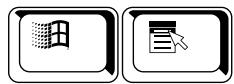 TOSHIBA SATELLITE 1900 - Windows special keys - 1