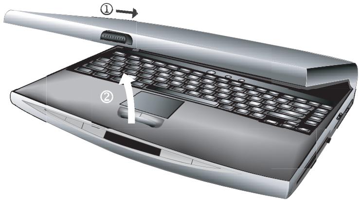 TOSHIBA SATELLITE 1900 - Using The Computer For The First Time - 1