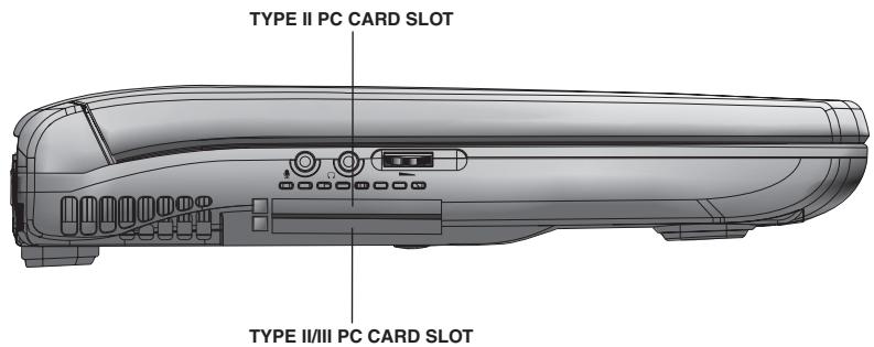TOSHIBA SATELLITE 1900 - Inserting PC Cards - 1