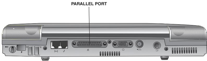 TOSHIBA SATELLITE 1900 - Connecting A Printer - 3
