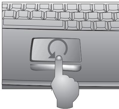 TOSHIBA SATELLITE 1900 - Using the Touch pad - 1