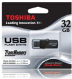 TOSHIBA TRANSMEMORY U2M FLASH 16 GB - TOSHIBA Retail Packaging - 1