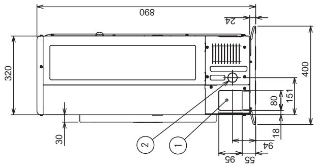 TOSHIBA HWS-1103H-E - outdoor unit - 2