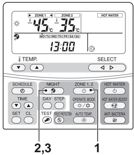 TOSHIBA HWS-1103H-E - NIGHT Operation Setting - 1