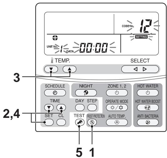 TOSHIBA HWS-1103H-E - Frost Protection Setting - 2