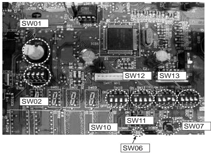 TOSHIBA HWS-1103H-E - 1-1. Setting switch names and positions - 1