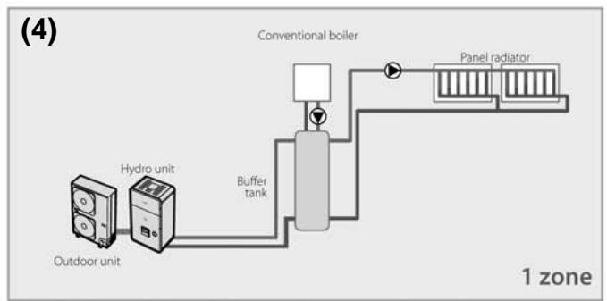 TOSHIBA HWS-1103H-E - Installation example of water circuit - 4