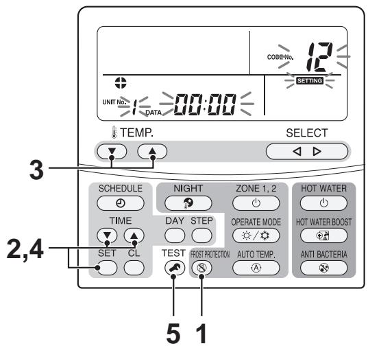 TOSHIBA HWS-1103H8R-E - Frost Protection Setting - 2