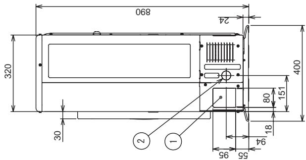 TOSHIBA HWS-1103H8R-E - outdoor unit - 2