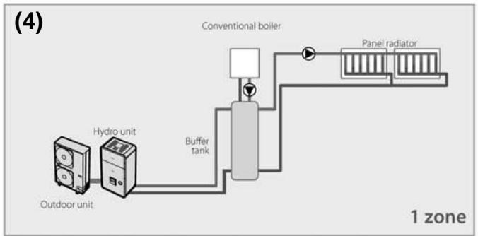 TOSHIBA HWS-1103H8R-E - Installation example of water circuit - 4