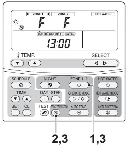 TOSHIBA HWS-1103H8R-E - Frost Protection Setting - 1