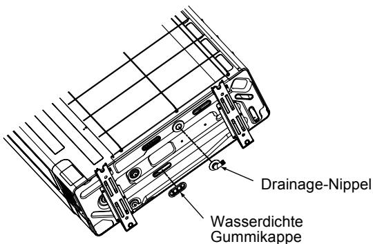 Drainage-Nippel Wasserdichte Gummikappe