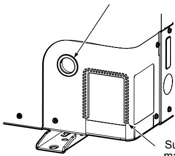 TOSHIBA HWS-1402H-E - Knockout procedure - 2