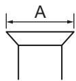 TOSHIBA HWS-1403H-E - ▼ Flare nut width: H and flare matching size: A. - 2