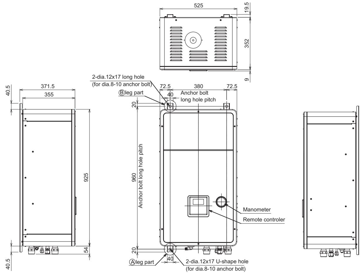 TOSHIBA HWS-1403H-E - 4-2. Dimension - 1