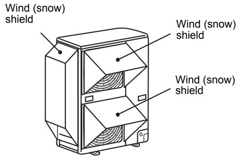 TOSHIBA HWS-1403H-E - Do not install the outdoor unit in the following locations. - 3