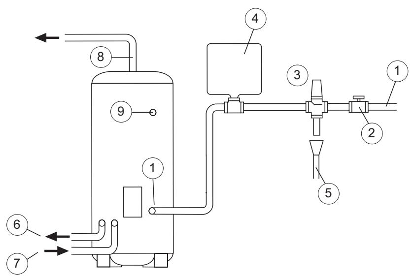TOSHIBA HWS-1403H8-E - 6-3. Piping Diagram - 1