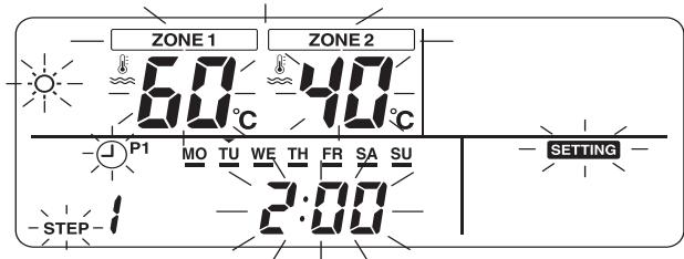 TOSHIBA HWS-1403H8-E - Perform the following procedure to set the schedule - 2