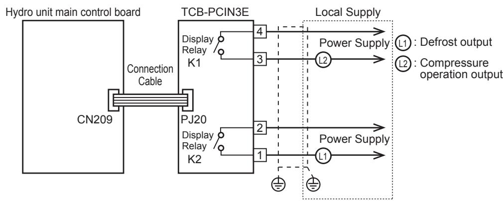 TOSHIBA HWS-1403H8-E - Function / Electric wiring diagram - 2