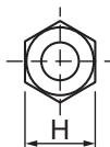 TOSHIBA HWS-1403H8-E - Flare nut width: H and flare matching size: A. - 1