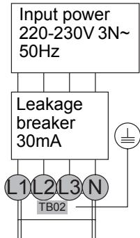 TOSHIBA HWS-1403H8-E - Electrical connection to hydro unit - 2