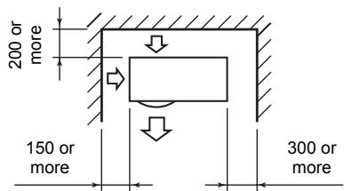 TOSHIBA HWS-1403H8-E - Obstacles on both right and left sides - 1