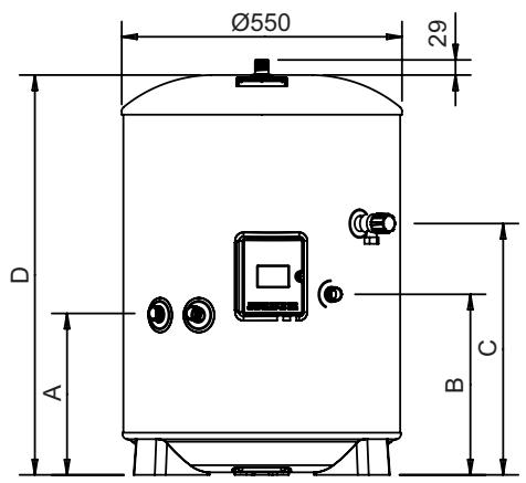 Ø550 29 D A B C