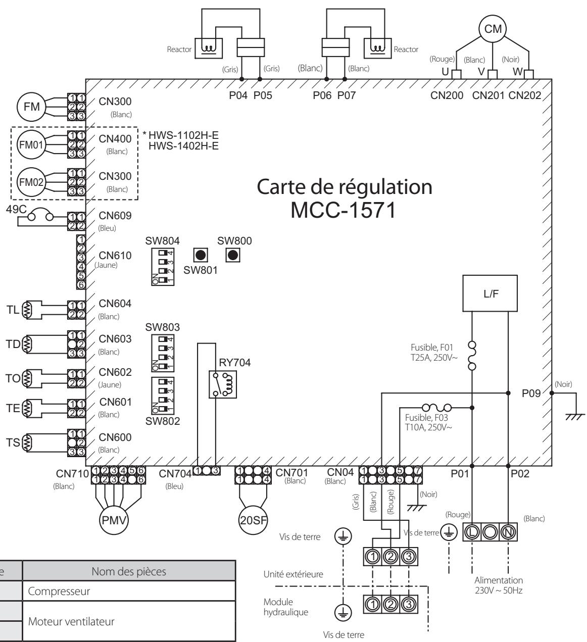 TOSHIBA HWS-802H-E - 5-4. Schémaelectrique - 1