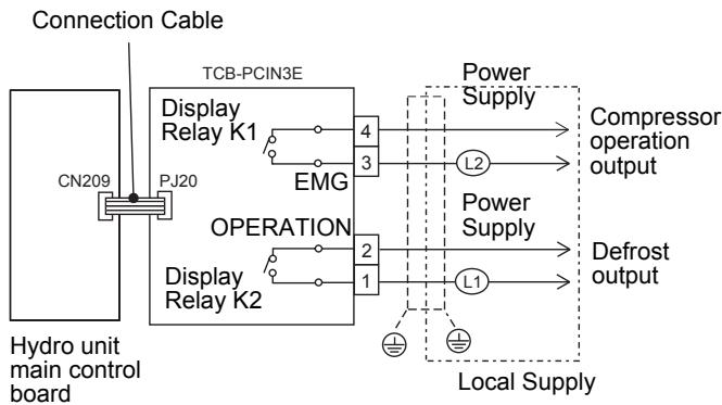 TOSHIBA HWS-803H-E - Compressor operation output - 1
