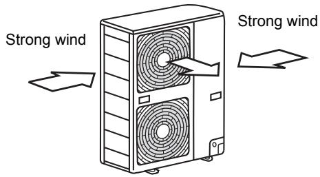 TOSHIBA HWS-803H-E - Do not install the outdoor unit in the following locations. - 2