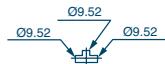 TOSHIBA MM-A0280HX - T-shape Branch Joint - 4