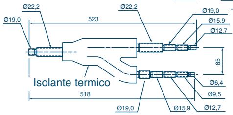 TOSHIBA MM-A0280HX - Raccordo di derivazione a Y - 8