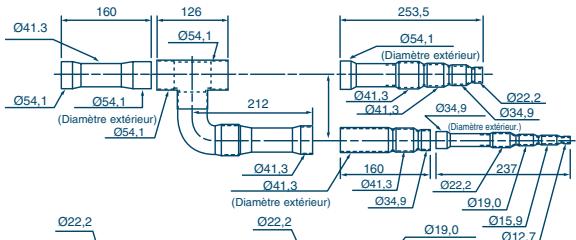 TOSHIBA MM-A0280HX - Raccord de Dérivation en Y - 7