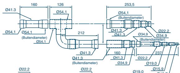 TOSHIBA MM-A0280HX - Y-vormige Aftakverbinding - 7