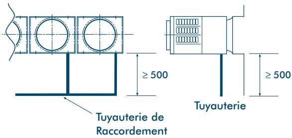 TOSHIBA MM-A0280HX - Lorsque le Mur Extérieur est plus haut que l'Unité Extérieur - 11