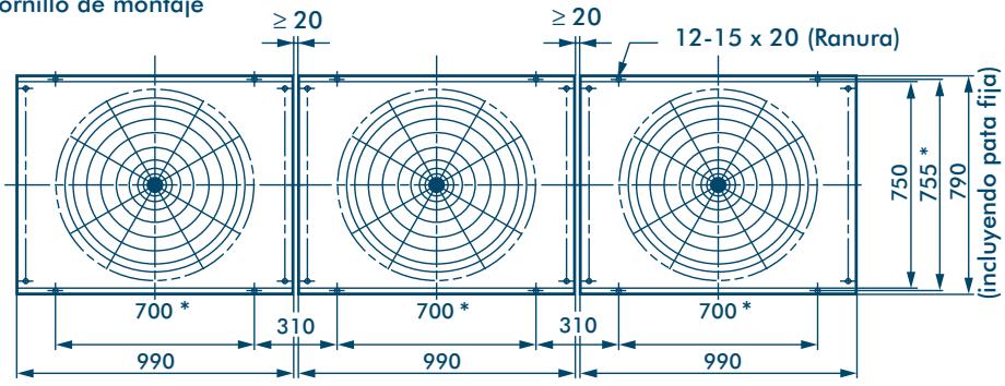 TOSHIBA MM-A0280HX - Diagrams de dimensiones - 1