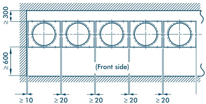 TOSHIBA MM-A0280HX - When the Outer Wall is Higher than the Outdoor Unit - 3