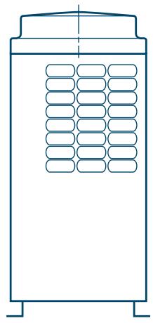 TOSHIBA MM-A0280HX - Diagrams de dimensiones - 3