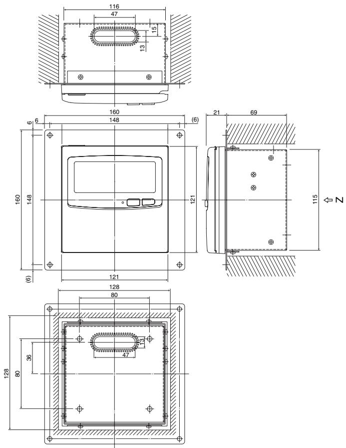 TOSHIBA MMD-AP0181BH - - Télecommande centralisée - 1