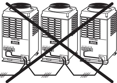 TOSHIBA MMD-AP0181BH - Alimentation électrique des unités extérieures - 1