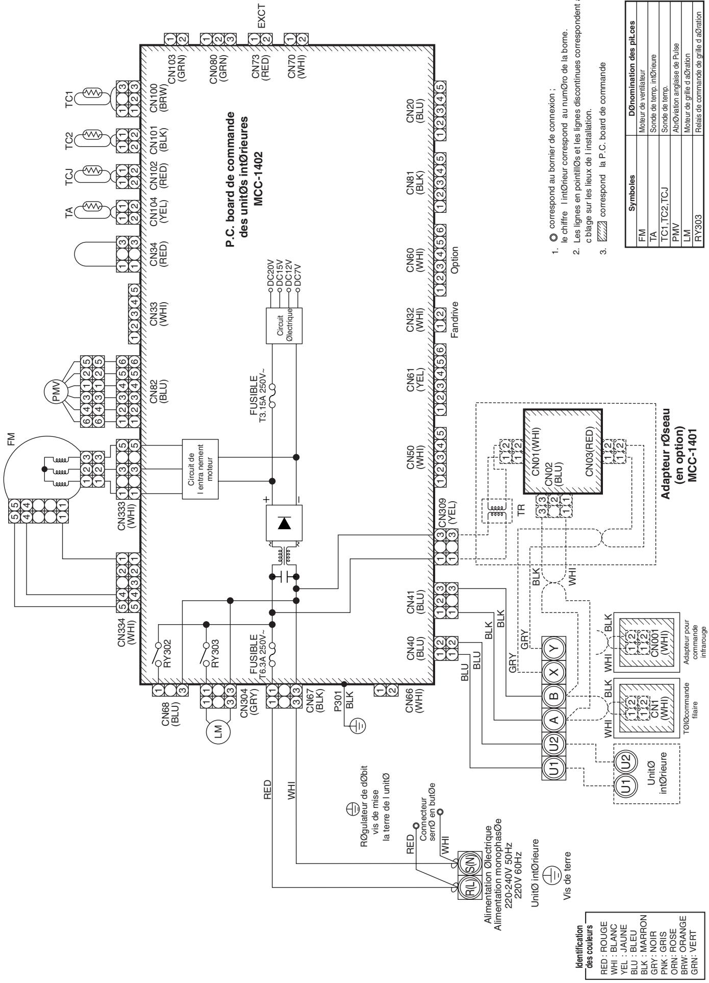 TOSHIBA MMD-AP0181BH - Modèle: MMK-AP0071H, AP0091H, AP0121H, AP0151H, AP0181H, AP0241H - 1