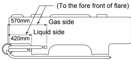 TOSHIBA MMK-AP0153H - Bend the connection pipe within a radius of 30~mm - 1